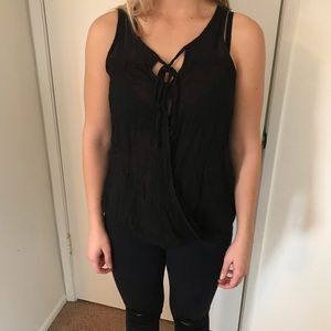 Cute black tank top
